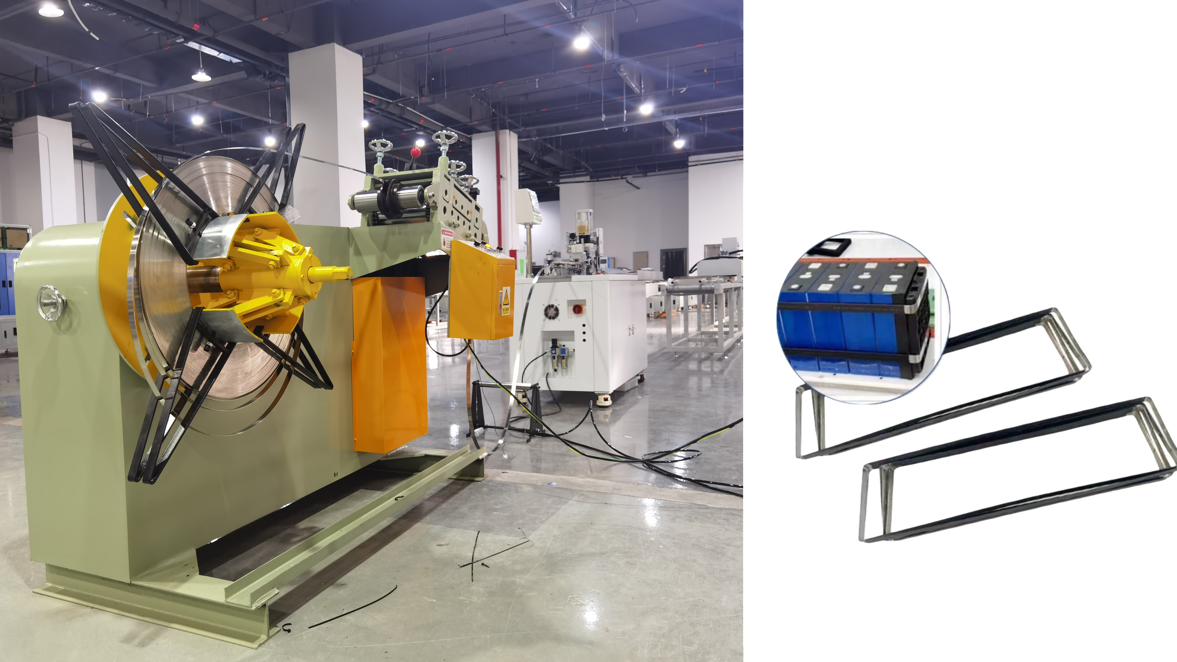 模组钢扎带半自动生产线设备(图1) 5201524084a4d40968c1cad10ce1cdd.jpg