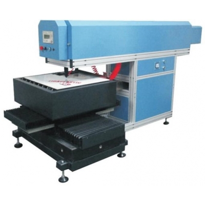 JLSD8060-100W-F小功率激光刀模切割机PVC专用